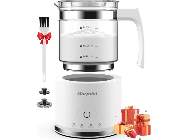 Morpilot Elektrische melkopschuimer 4-in-1 functie - 600W