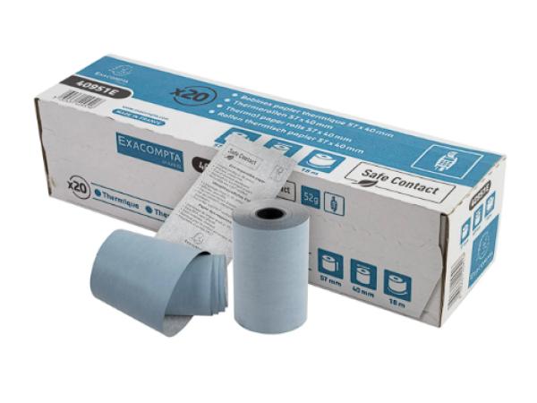 Exacompta Kassarol 40951E Blauw 57 mm (20 Rollen)