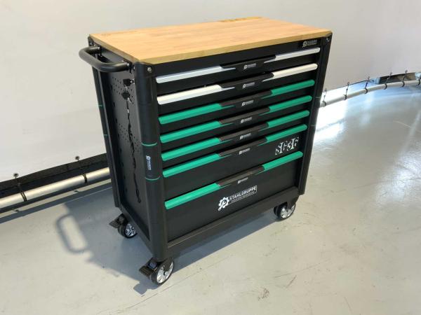 Stahlgruppe - SG36 - Gereedschapswagen, 7 laden 307 pcs