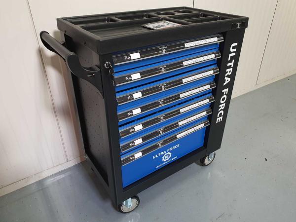 Ultra Force Equipment - 7 laden, 260 pcs - Gereedschapswagen