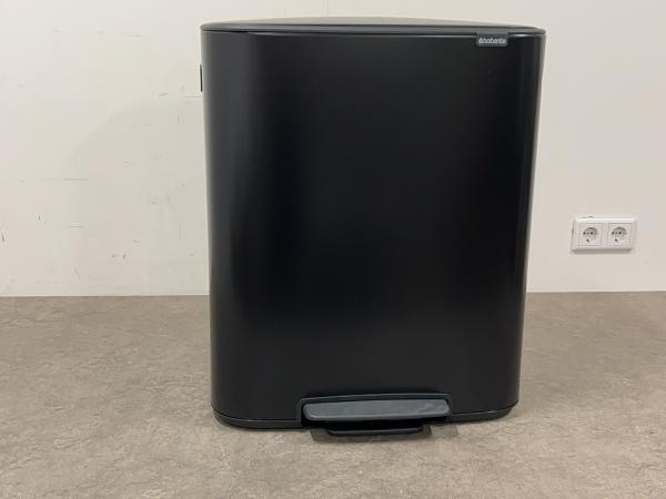 Brabantia prullenbak Bo 60L zwart