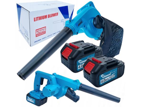 Mini Accu Bladblazer & Tuinzuiger 2-in-1 + 2x 24V Accu