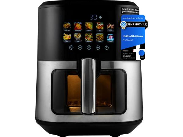 ProfiCook PC‑FR 1286 H - XXL Airfryer - 6,5 L - 1700 W