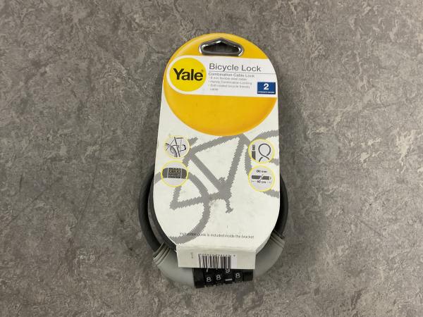 12x Yale - YCCL1/8/60/1 - fietskabel cijferslot 60 cm