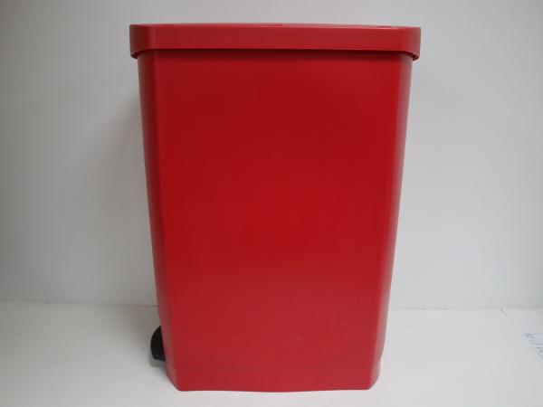 Rubbermaid pedaalemmer 90ltr Rood
