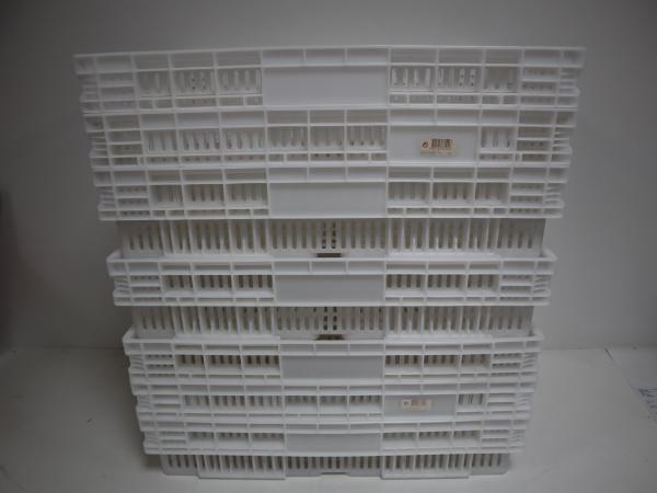 7x Plastidom Kratten wit
