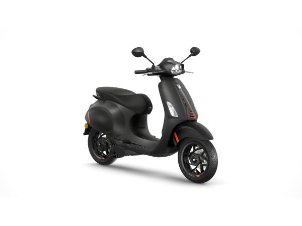 Vespa Sprint S Elettrica Nero Convinto Opaco NIEUW