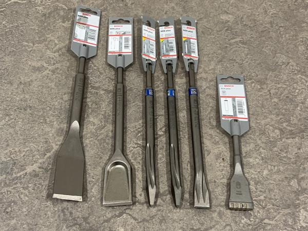 Bosch beitels SDS-plus set 6-delig