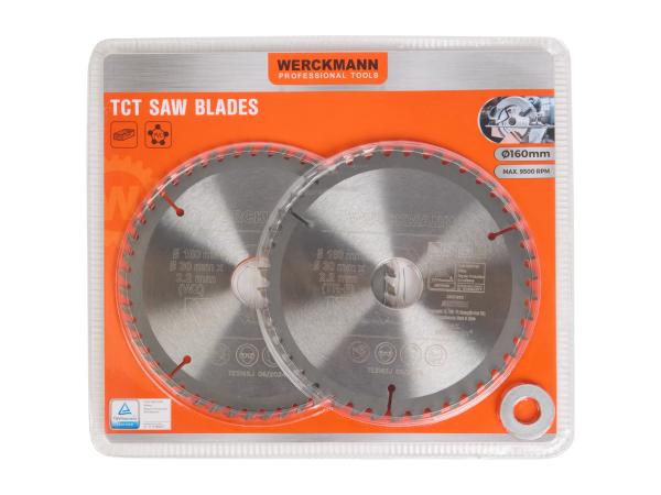 Werckmann TCT Zaagbladen – Set van 2 stuks