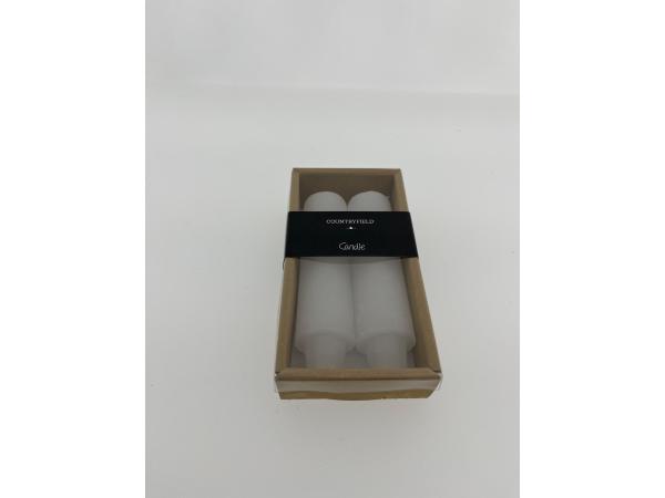 Dinerkaars set 2-delig 155mm Wit
