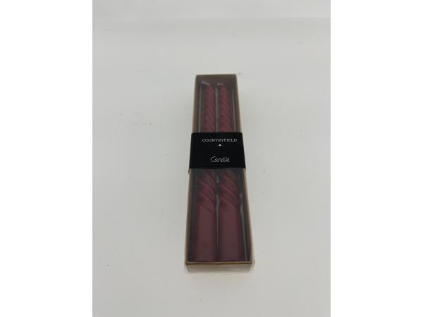 Dinerkaars set 2-delig 210mm Twirly Rood