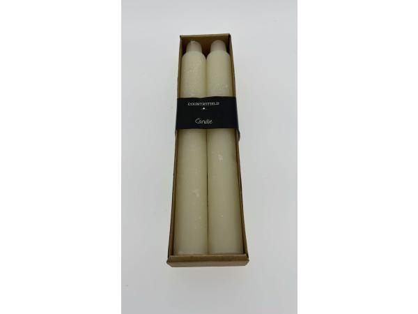 Dinerkaars set 2-delig 250mm Creme