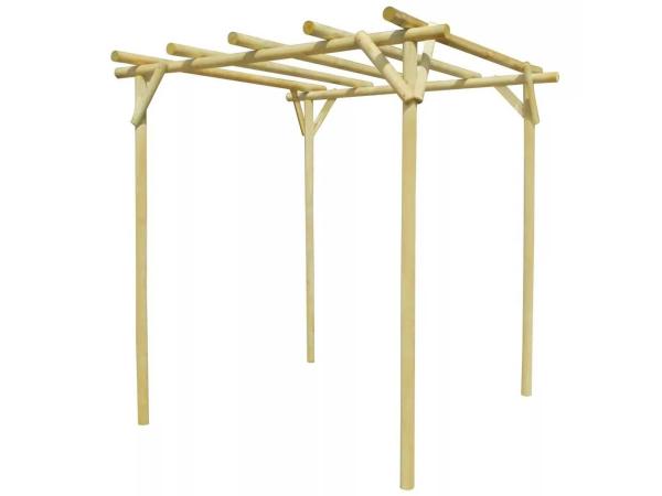 VidaXL vrijstaande pergola 200x200x200cm