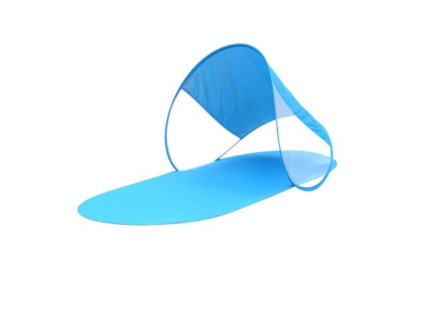 Kindertent opklapbaar - blauw