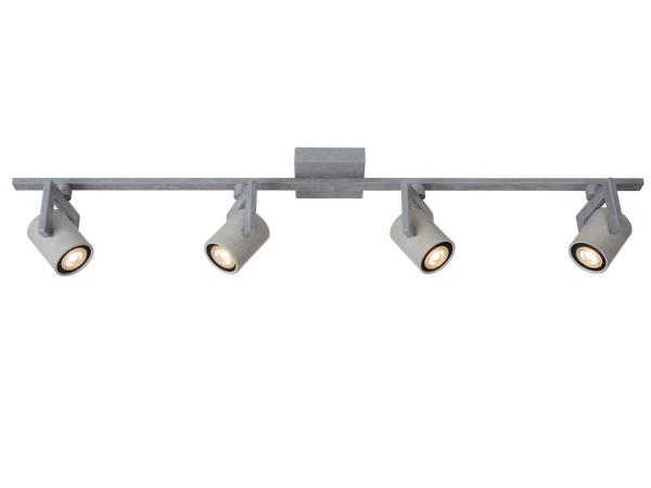 Lucide CONNI-LED dimbare Plafondspot 4x5W Grijs
