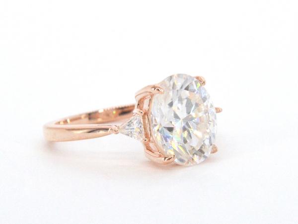 Entourage ring ovaal briljant