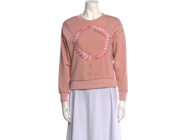 Maje Trui Sweater Crewneck 1/36 Roze 