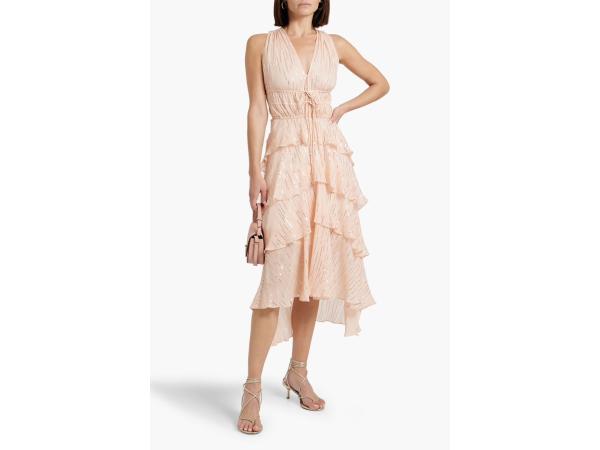 Maje Blush Jurk Maat 36 Licht roze