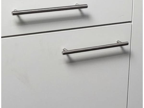 25x Keukengreep - Staafgreep Ø 128 mm