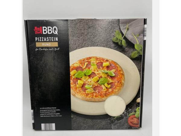 2x BBQ pizzasteen rond 38cm
