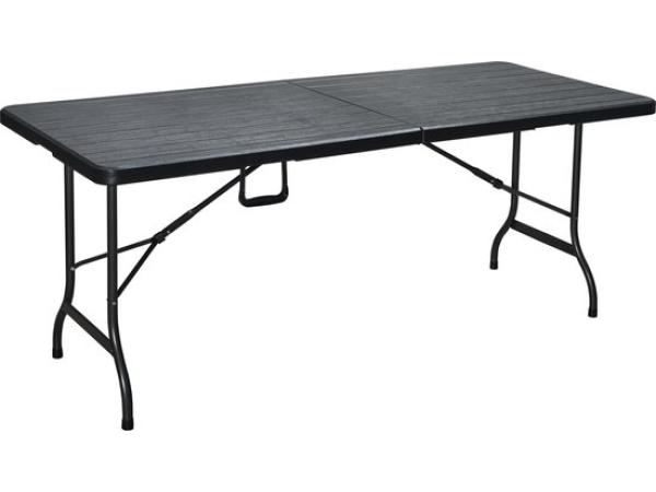 ERRO Vouwtafel 180x74cm - zwart
