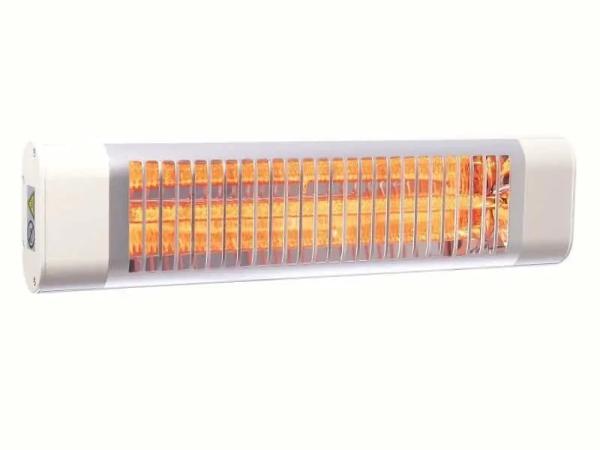 Terrasverwarmer op Stekker 2,0 kW Carbon Heater - Wit