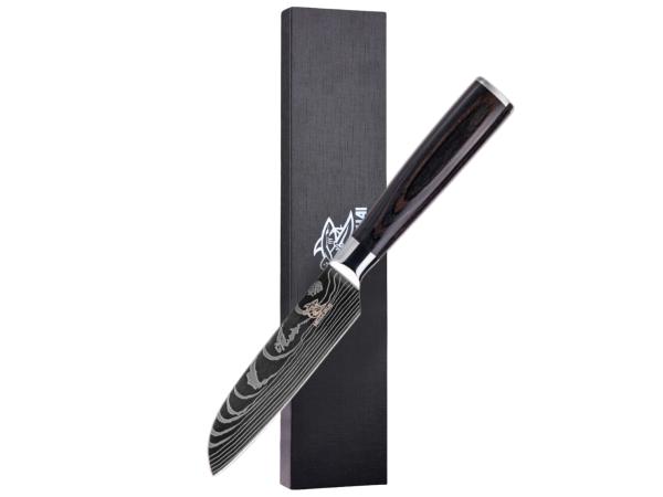Messerhai Santoku 13 cm RVS Sakura