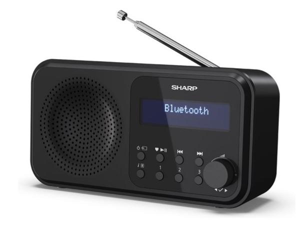 Sharp DR-P420 Portable DAB - FM radio met BT