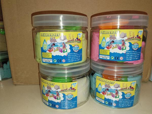 20x magische zand verschillende kleuren 