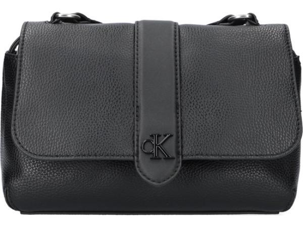Calvin Klein Flap Crossbody Schoudertassen - Zwart