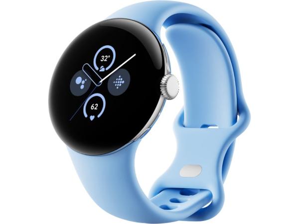 Google Pixel Watch 2 - Zilver - Met GPS - Hartslagmonitor