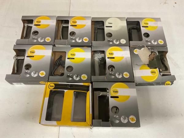 Yale deurklinkset set 10-delig