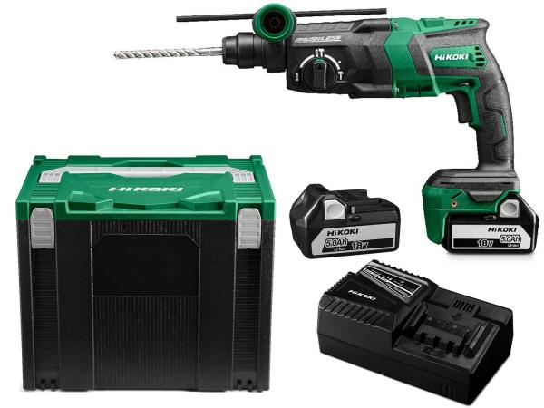 Hikoki boorhamer set SDS Plus 18V DH18DPC