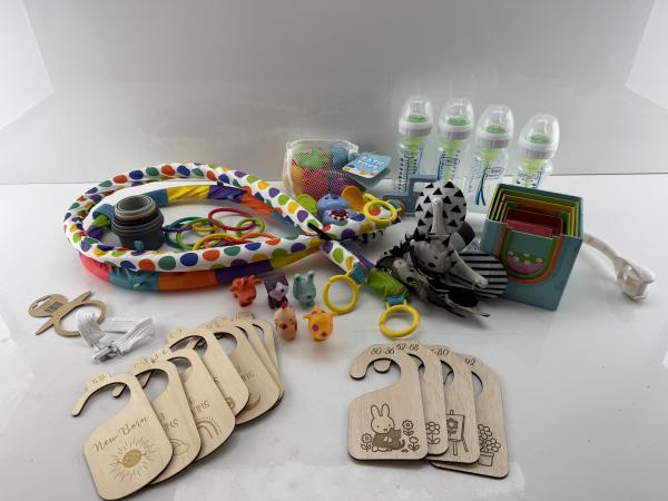 Complete babyset – speelgoed, flessen & accessoires