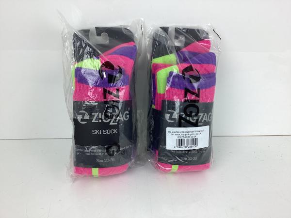 4x ZigZag U Skisokken | Maat 33-36