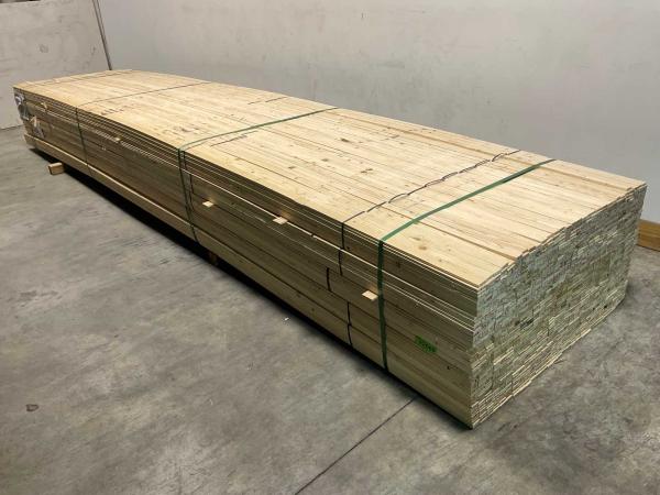 250x Vuren panlat geschaafd 480x3,8x1,1cm