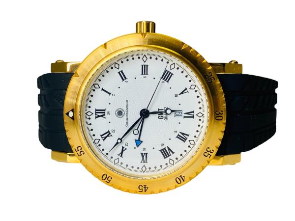 Constantin Durmont | Gouden GMT 'Worldtimer'