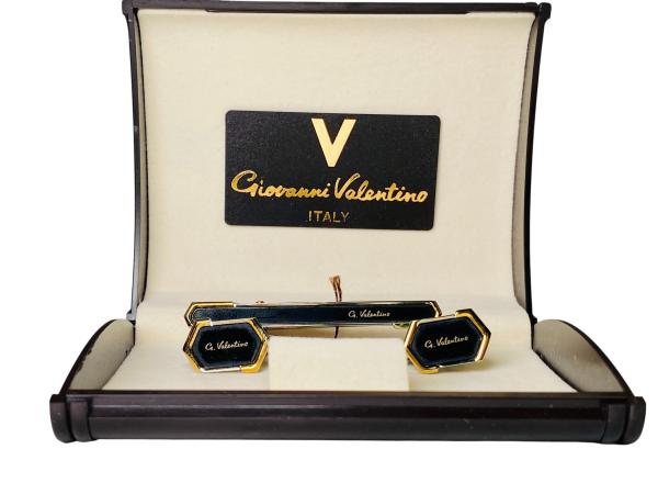 Vintage Giovanni Valentino | Zilver 925 Manchetknopen