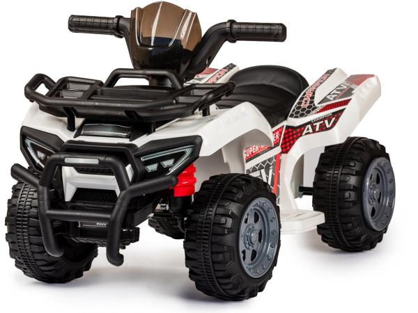 Elektrische Kinderquad Scorpion 6V 1-3 jaar Wit