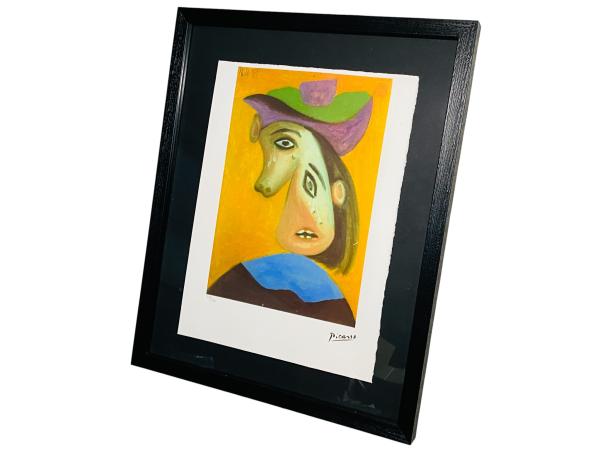 Picasso | "Femme au Chapeau" Gelimiteerde Litho