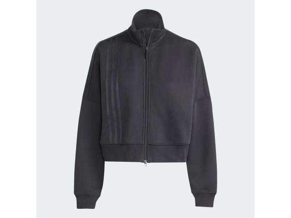 Adidas (maat M) trainingsjack - Off Placed 3-stripes Zip-Up