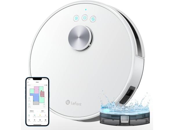 LEFANT Robotstofzuiger met dweilfunctie