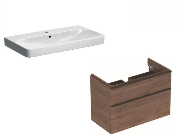 Geberit wastafel met onderkast Smyle Square