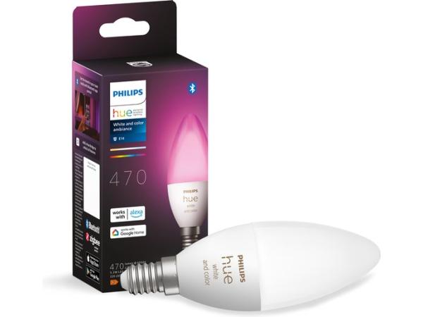 Philips Hue Kaarslamp Lichtbron E14 Bluetooth
