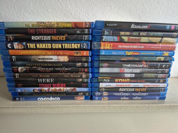 Stapel Blu-ray Disc`s