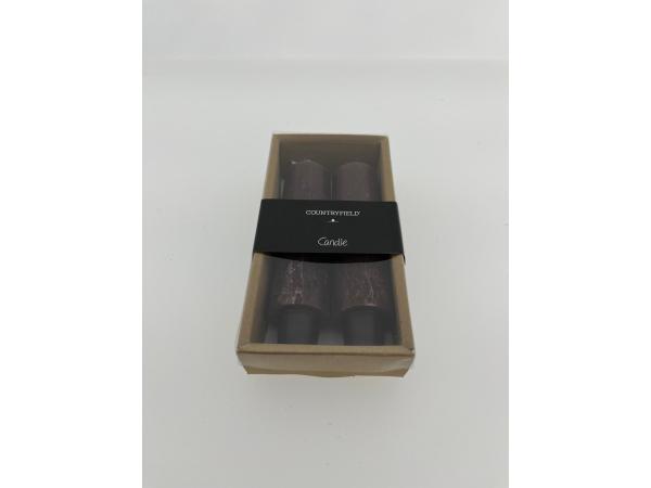 Dinerkaars set 2-delig 155mm Aubergine