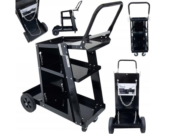 Professionele Laswagen met Gasflesrek Voor MIG/MAG, MMA, TIG