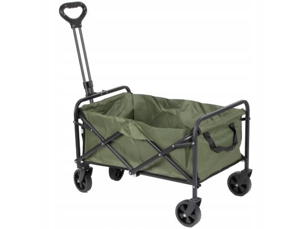 Opvouwbare Transportwagen – Ideaal voor Tuin, Vakantie