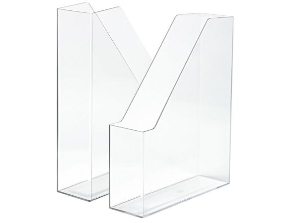 2X HAN i-Line 16501-23 1 tijdschriftenbak  transparant