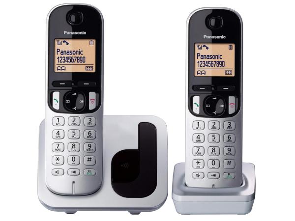 Panasonic KX-TGC212 DECT-telefoon Metallic